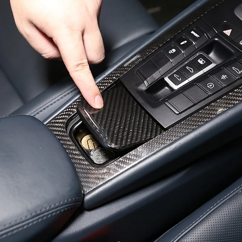 Для Porsche 718 911 2012-2019 задняя крышка из сухого углеродного волокна отделка наклейка