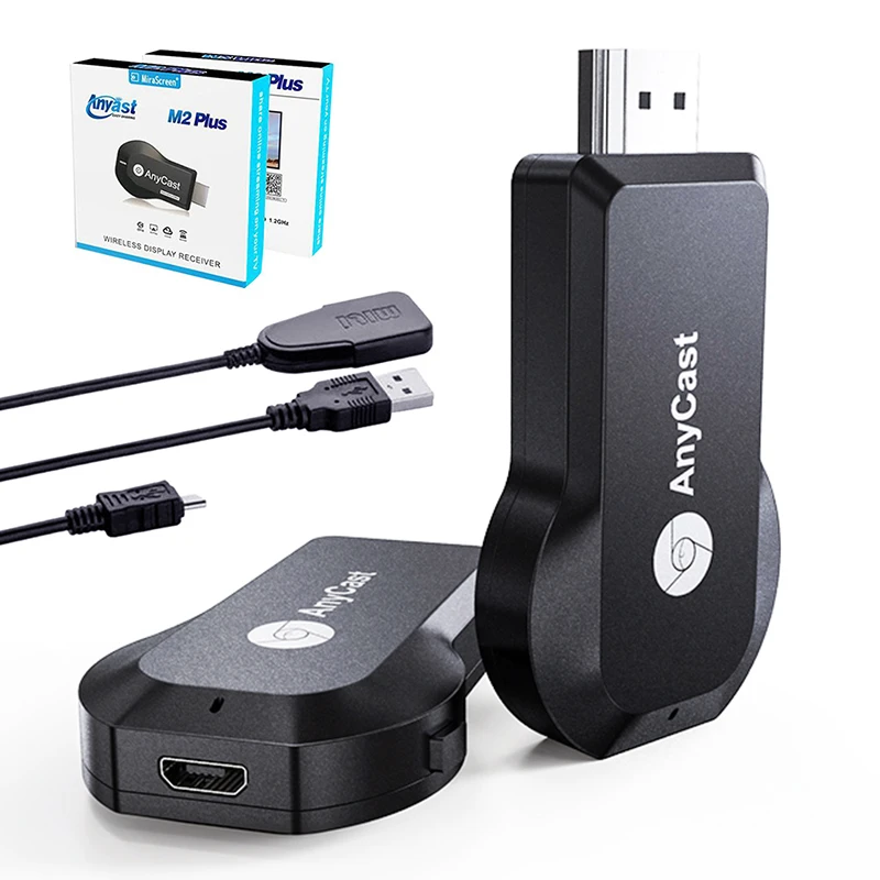 Anycast M2 Plus WiFi/беспроводной адаптер дисплея 1080P HDMI TV DLNA Airplay Miracast приемник |