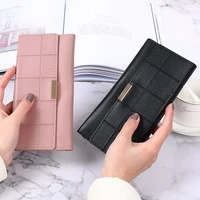 2022 leather women wallets hasp lady moneybags zipper coin purse woman envelope wallet money cards id holder bags purses pocket