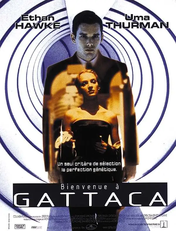 Фото Классический фильм Gattaca (1997) Шелковый плакат настенная живопись Домашний декор №3