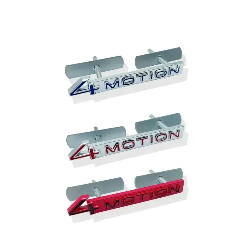 Металлическая 4 MOTION движения с буквами эмблема на переднюю решетку автомобиля