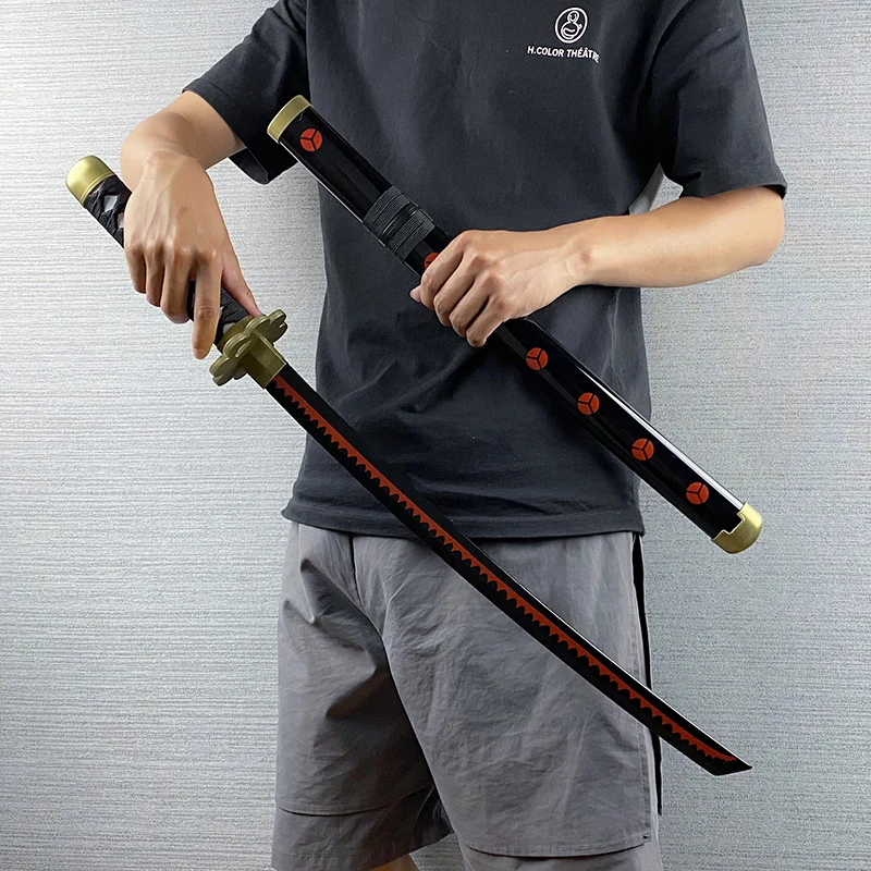 Детский деревянный нож 76 см аниме-Клинок для демонстрации привидений и