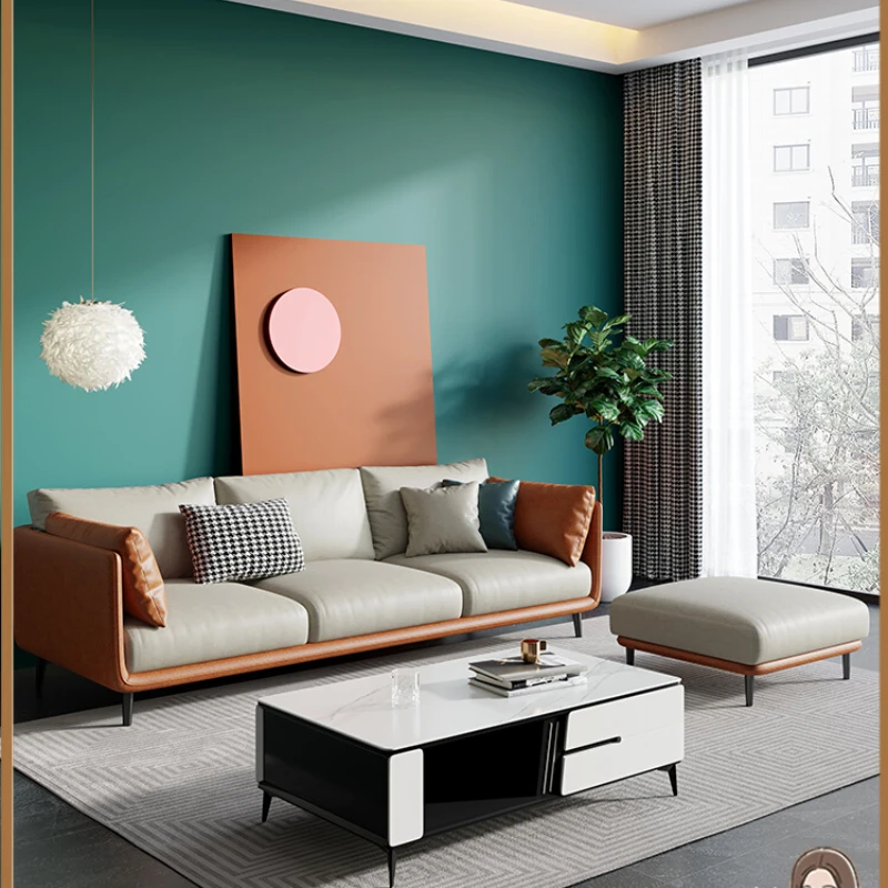 Современный простой диван из ткани в итальянском стиле Скандинавская