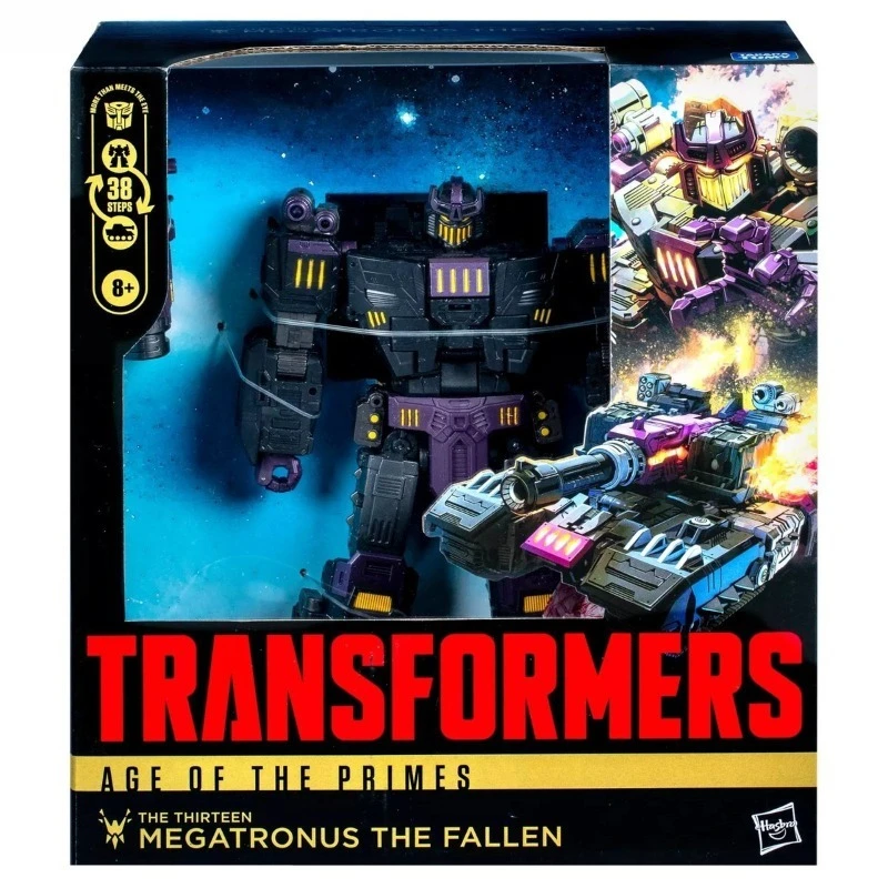 Фото В наличии: Коллекционная фигурка-робот Hasbro Transformers Classic Toys Age Of The Primes Megatronus The Falle. Идеальный подарок для любителей хобби. №2