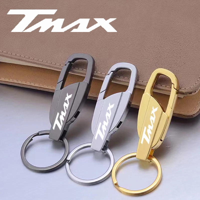 

Motorcycle Fashion Creative Metal Keychain Motorcycle Keyring Key Chain For Yamaha T MAX 530 Tmax 500 T-MAX 560 T MAX530SX/DX