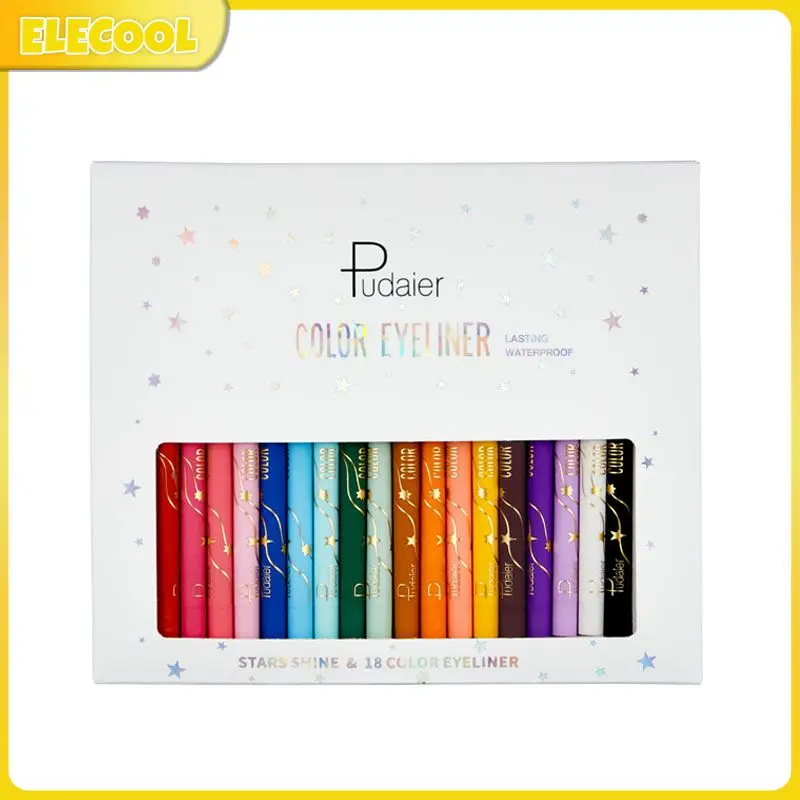 

18 шт./коробка, водостойкая гелевая подводка для глаз