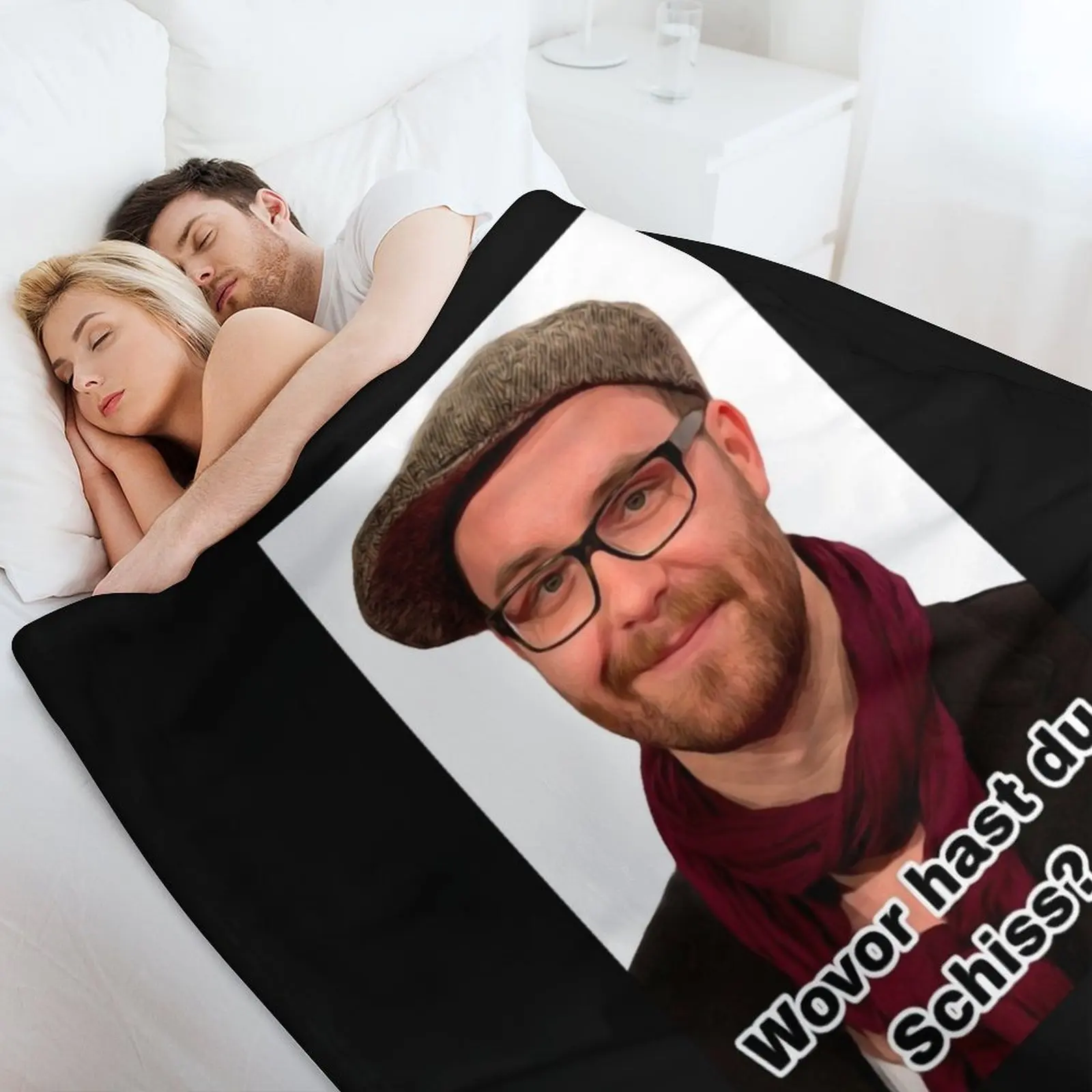 Mark Forster что вы испугаетесь мема брезентовое одеяло Фланелевое ворсовое