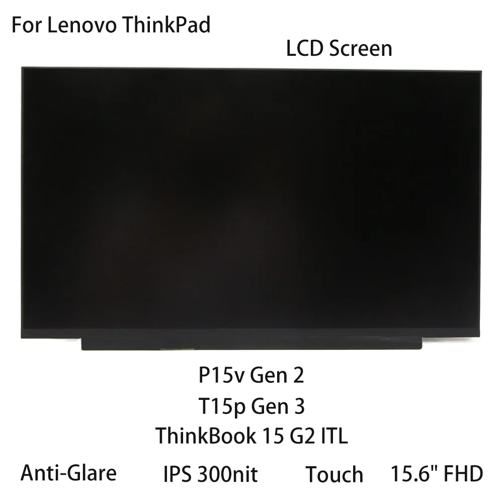 15 6 &quotFHD новый для Lenovo ThinkPad P15v Gen 2 T15p 3 сенсорный ЖК-экран с антибликовым покрытием