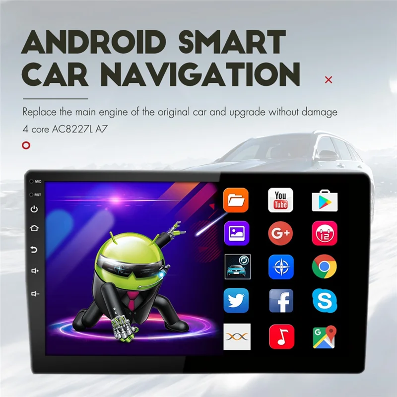 2G + 32G Android 2Din автомобильный радиоприемник с GPS-навигацией мультимедийный MP5-плеер