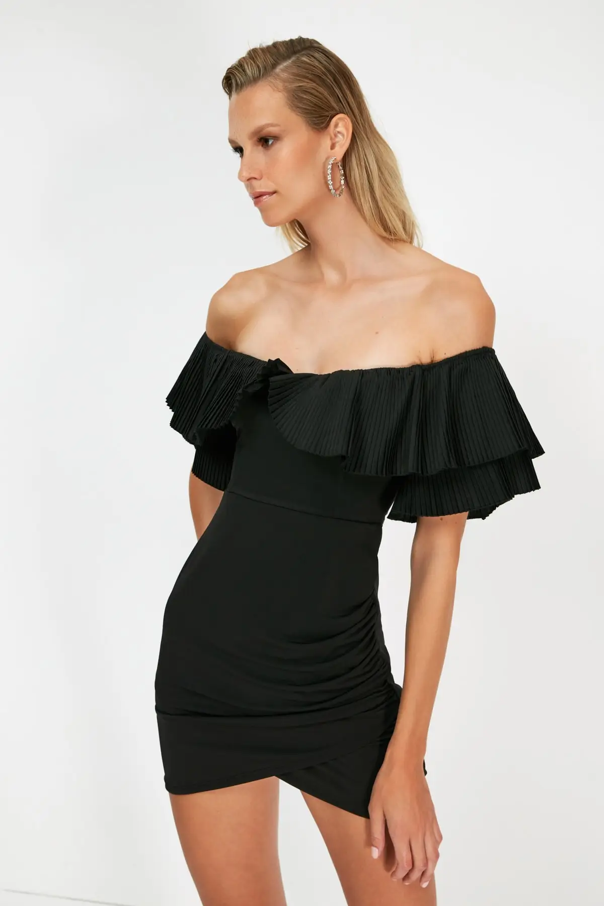 Trendyol Piliseli Dress TPRSS21EL3200