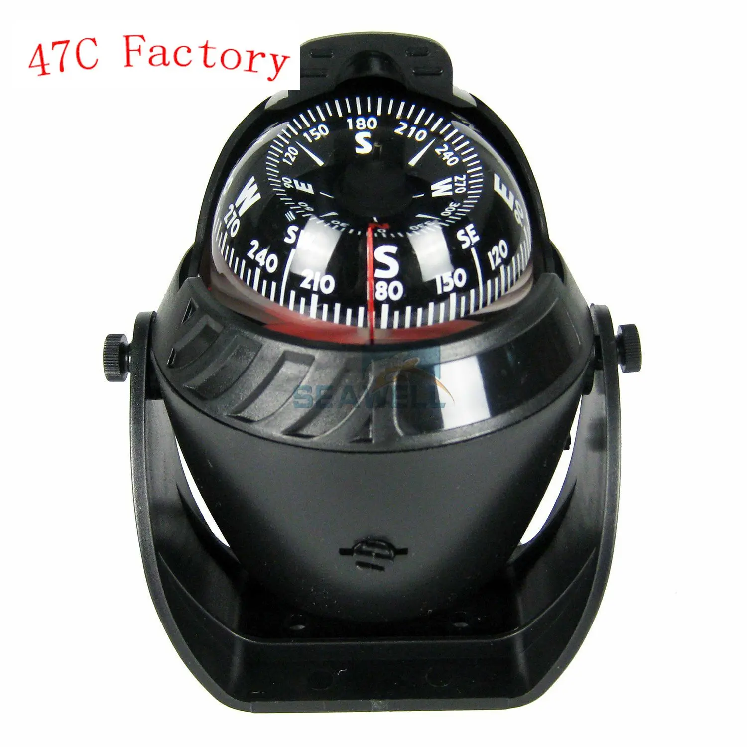 

Professional LED Light Marine Compass Adjustable For Ship Vehicle Car Boat Sail Navigation