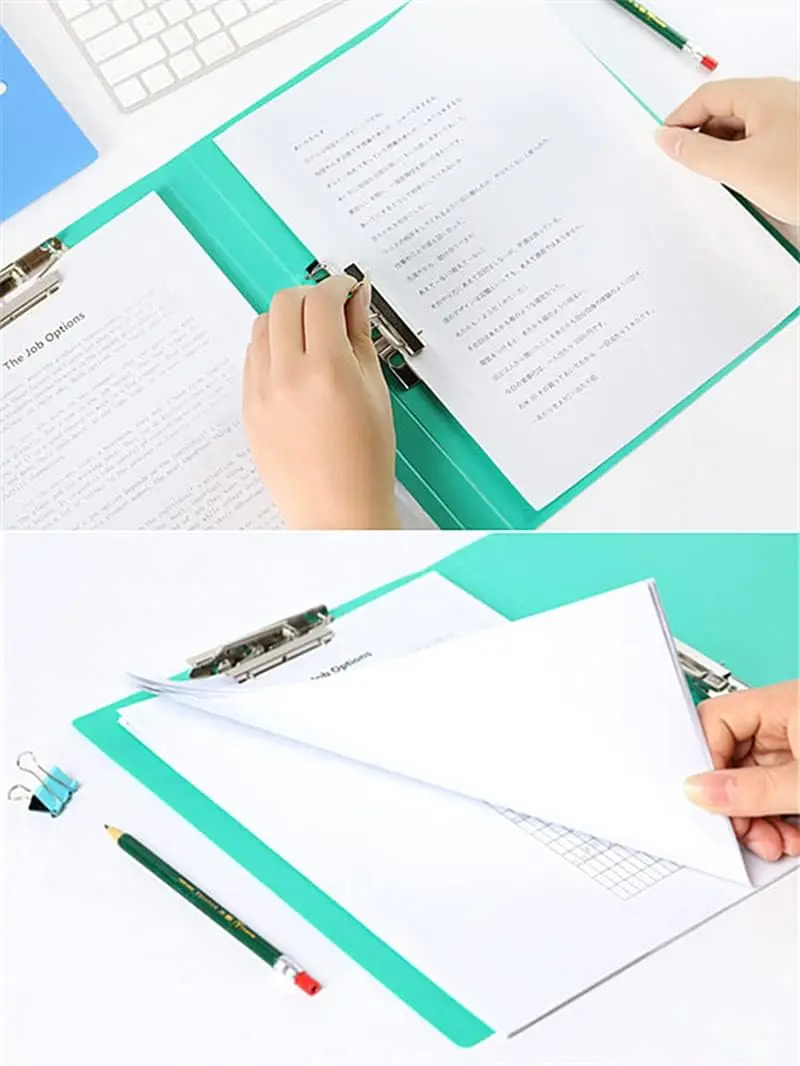 НОВАЯ папка А4 прочная с одним зажимом канцелярские товары для архивов файлов