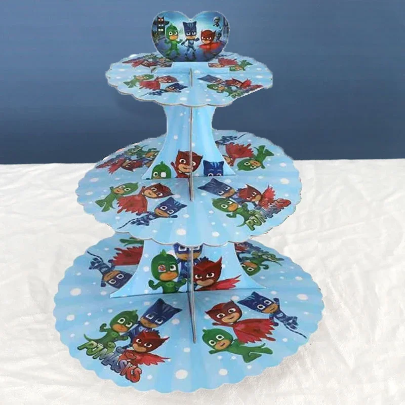 Классические Мультяшные Свадебные многослойные бумажные маски Pj подставка для