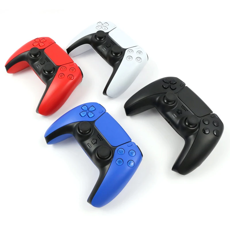 

Hot PS5 Style Wireless Controller BT-compatible Vibration Joystick for PS4 Virtual Game Console Gamepad for PS3/PC/Android