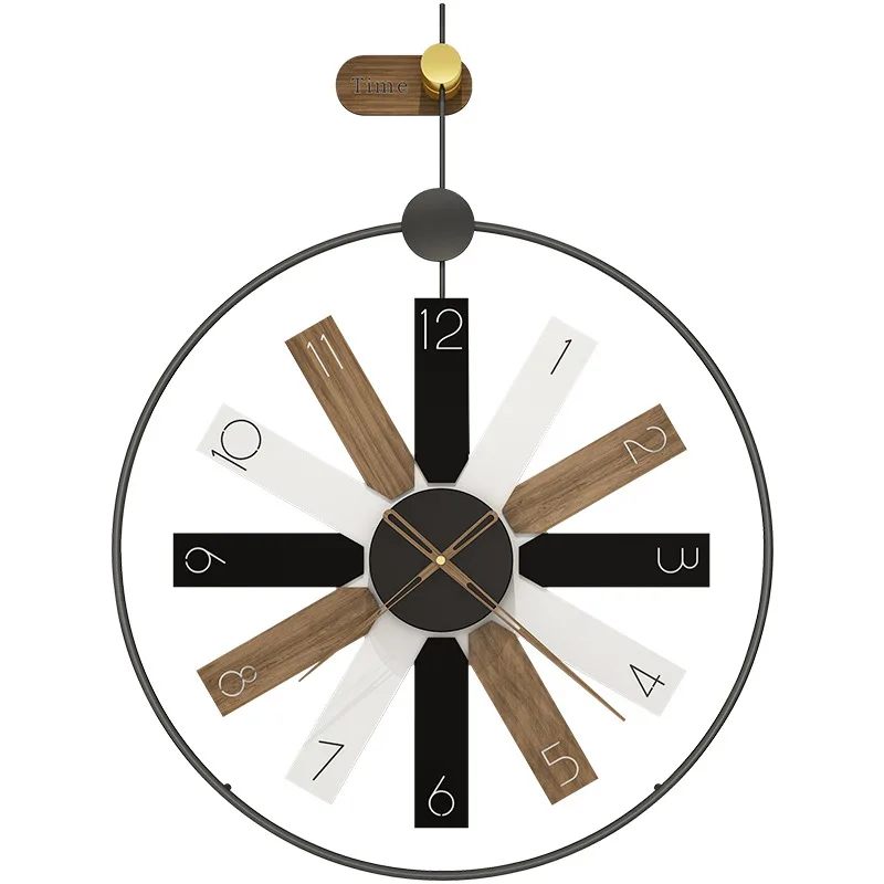 

Минималистичные настенные часы в испанском стиле для гостиной