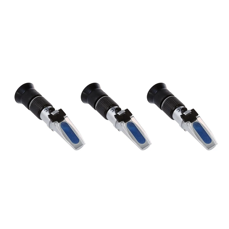 

Promotion! 3X REFRACTOMETER - Refractometer 0-90% Brix, Sugar Level