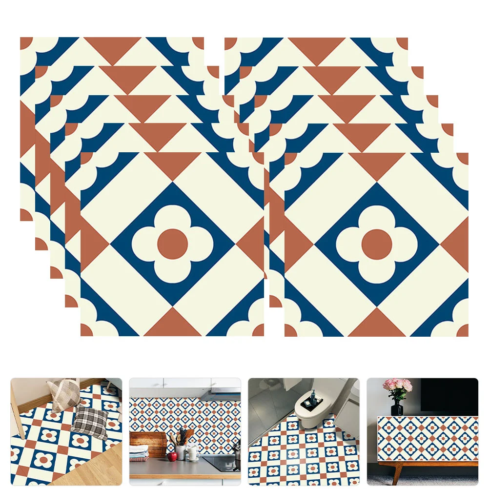 

Tile Stick Peelstickers Wall Kitchen Tiles Floor Backsplashsticker Bathroom Decals Trim Borders Self Adhesive Decorativevinyl