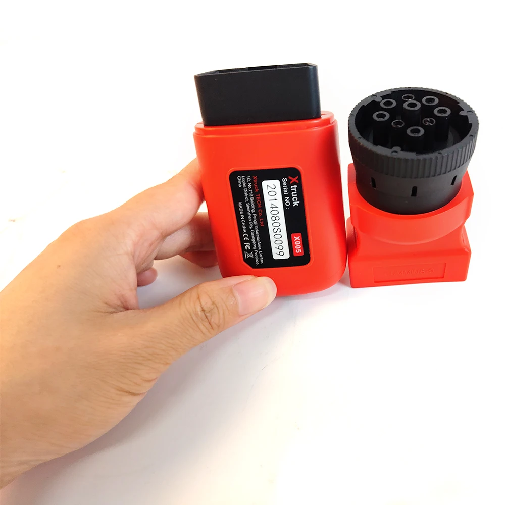 X-truck X005 Интеллектуальная диагностика ECU Быстро мигающий для SHACMAN SINOTRUCK DongFeng FAWDE FAW