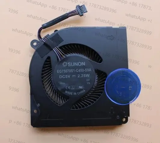 Фото Новый вентилятор охлаждения процессора для SUNON EG75070S1-C450-S9A EG50060S1-C380-S9A, вентилятор-радиатор для ноутбука №3
