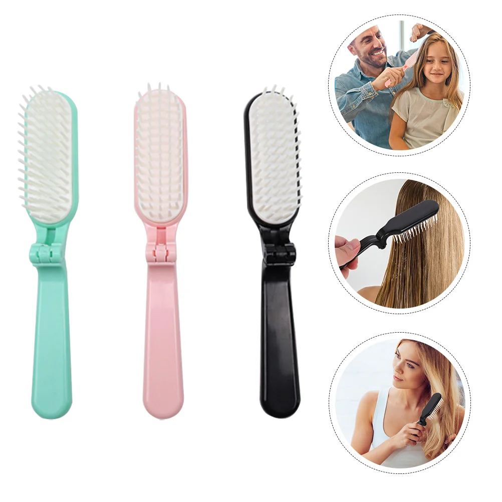 

3pcs Female Hairdressing Combs Creative Hair Salon Combs Personal Smooth Combs