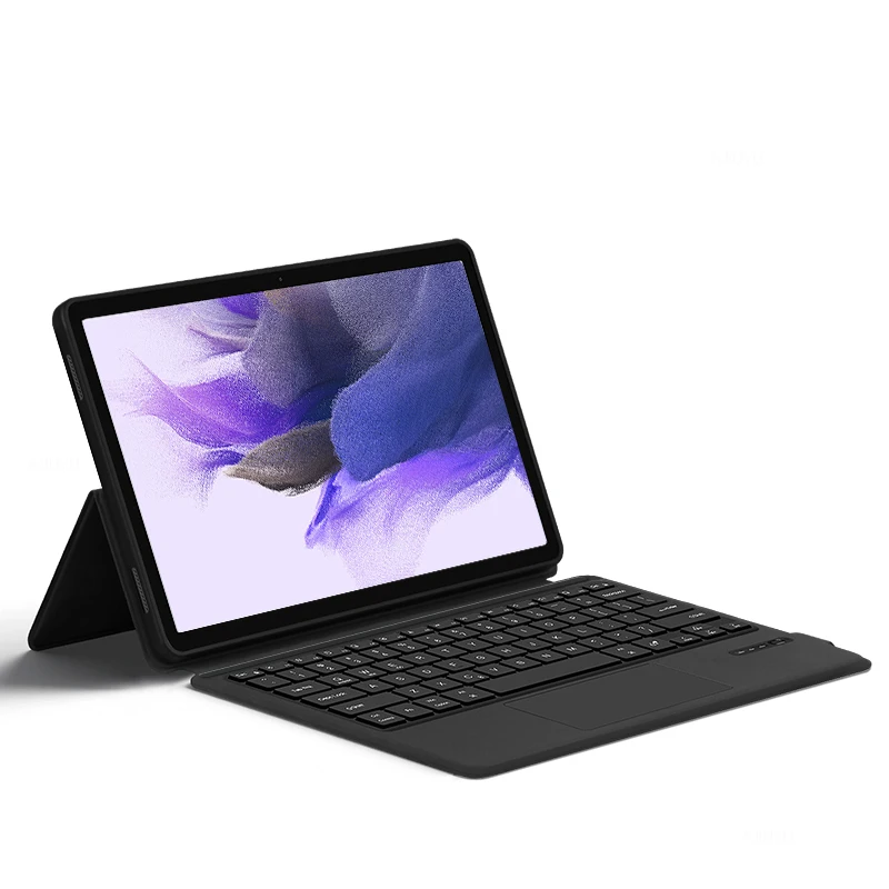 

Встроенная крышка клавиатуры с сенсорным валом для Samsung Galaxy Tab A8 10,5 Φ Магнитный чехол из искусственной кожи ТПУ внутренний корпус