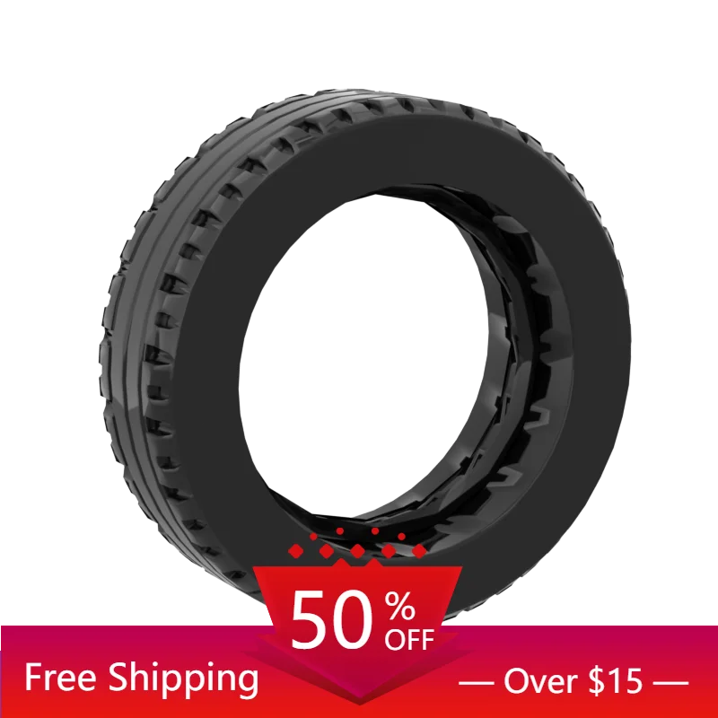 

10PCS Assemble Particle 30699 43X14 tire Building Blocks Kit Replaceable Part High-Tech Toys For Children Gifts