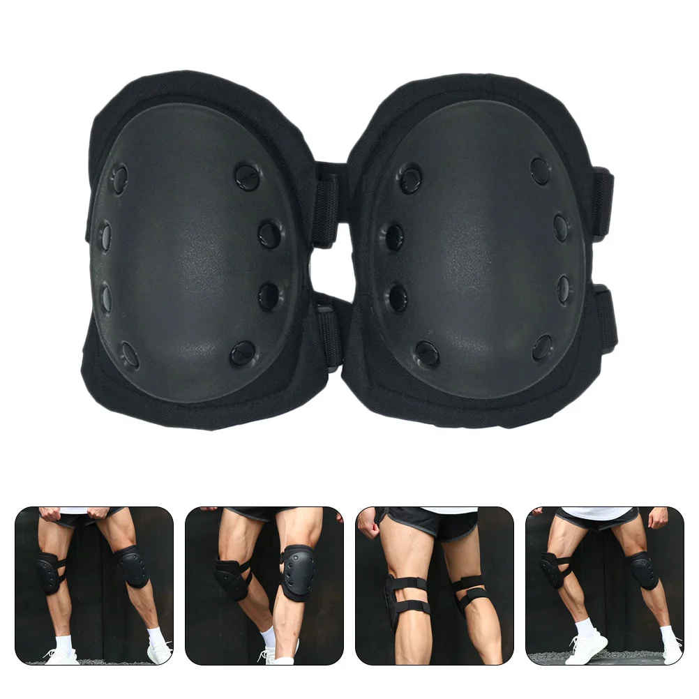 

1 Pair Crash-proof Knee Wraps Practical Knee Braces Riding Knee Covers