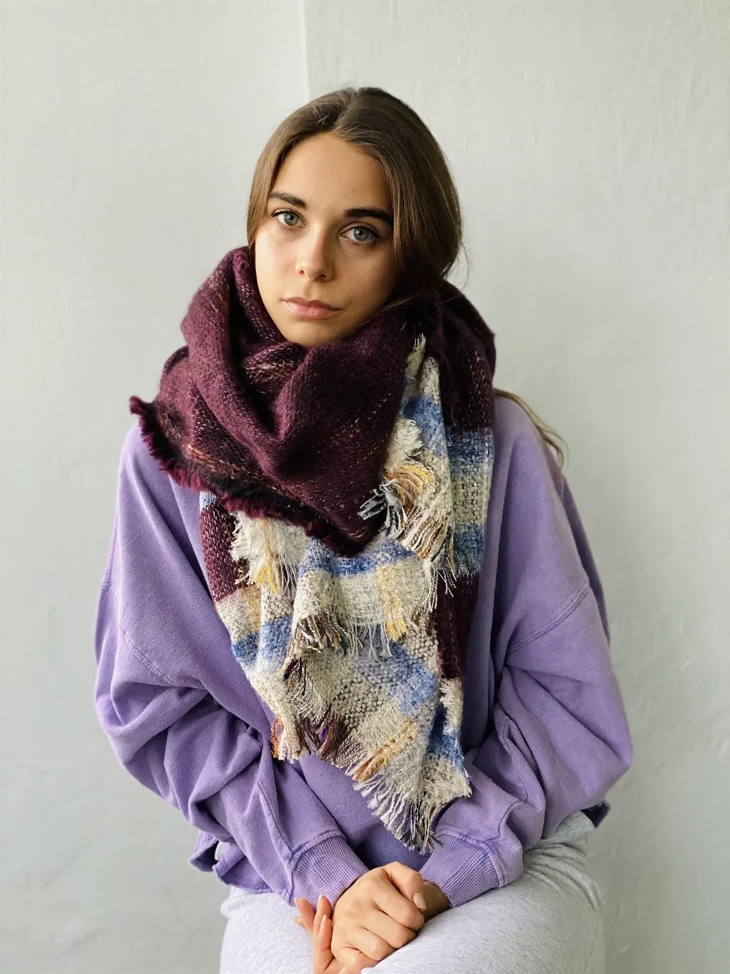 Retrobird Scarf - Shawl