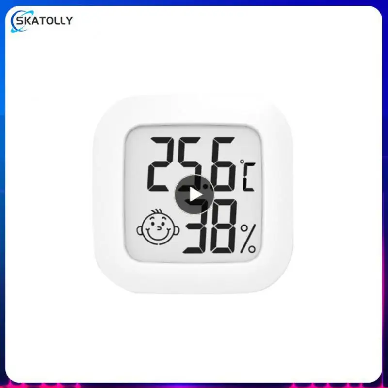 

Mini Upgrade Electronic Temperature And Humidity Meter Lcd Digital Humidity Gauge Meter Gauge Weather Station Room Thermometer