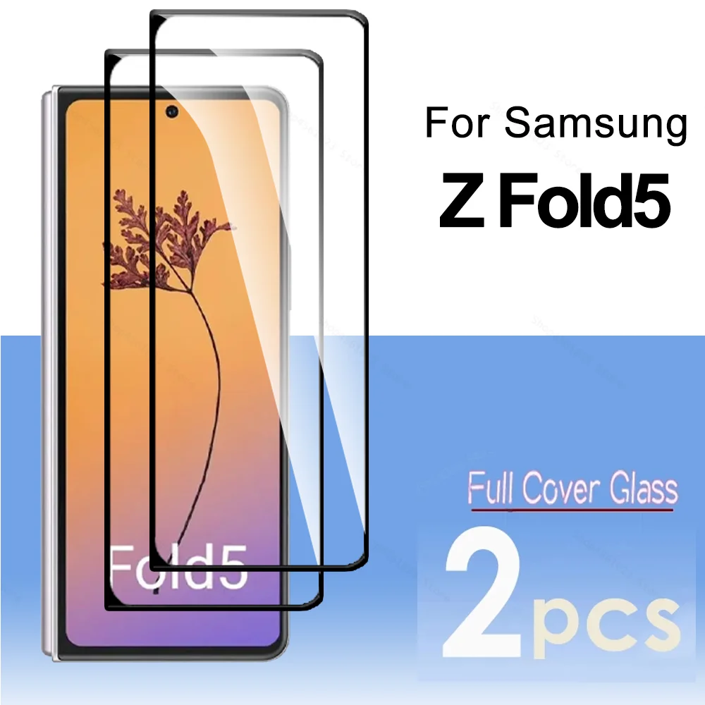 

Защитное стекло для Samsung Galaxy Z, 2 шт., закаленное стекло для Samsung Fold 3 4 5 Fold3 Fold4 ZFold5 ZFold4 ZFold3