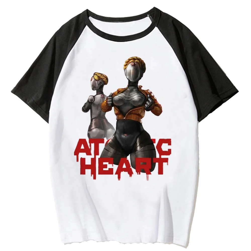 

Atomic Heart t-shirts women streetwear t shirt girl comic designer clothes