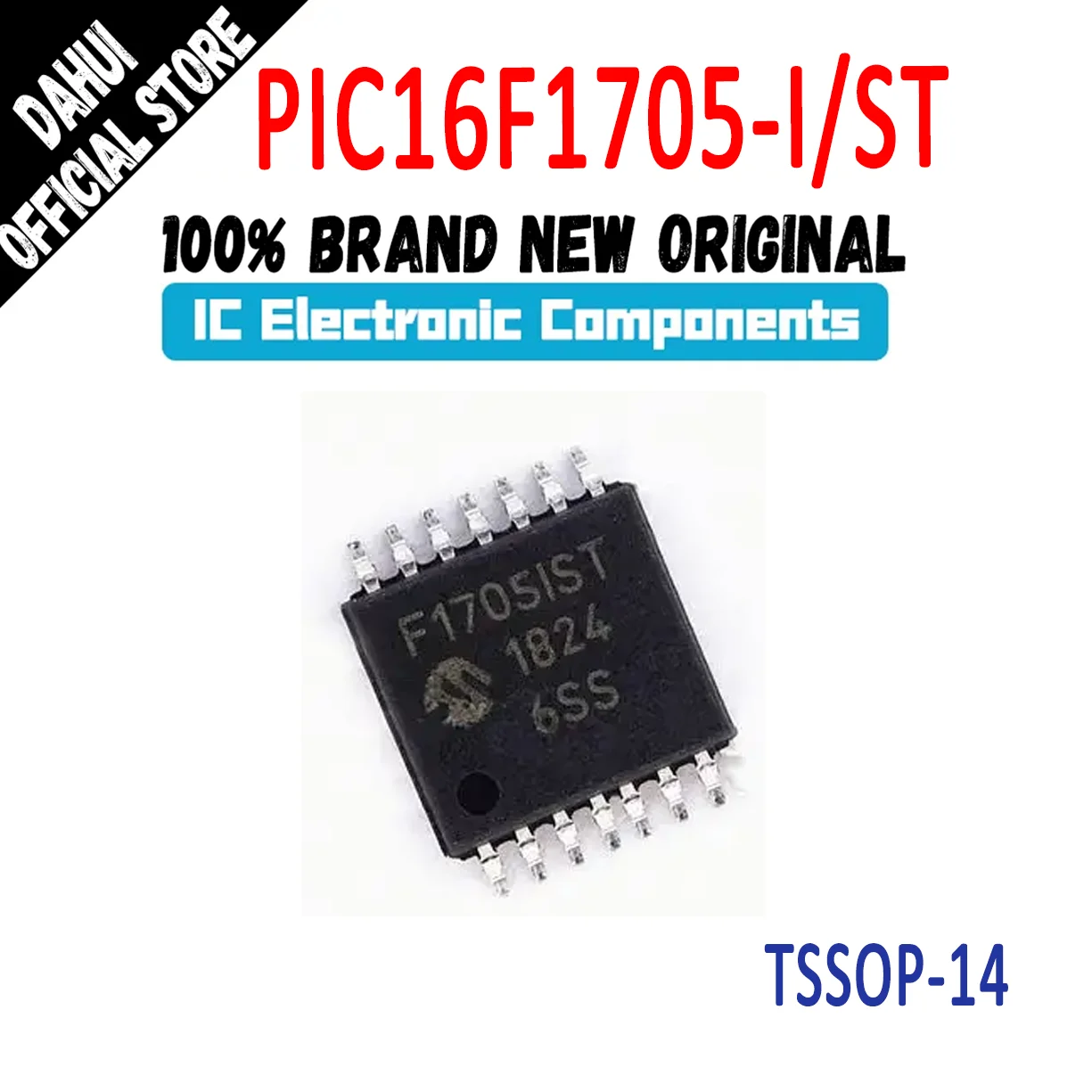 

PIC16F1705-I/ST PIC16F1705-I PIC16F1705 PIC16F PIC16 PIC IC MCU Chip TSSOP-14