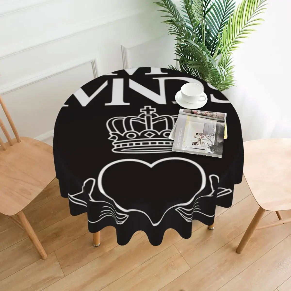 

Скатерть с эффектом потертости, 60 дюймов, диаметр 152 см