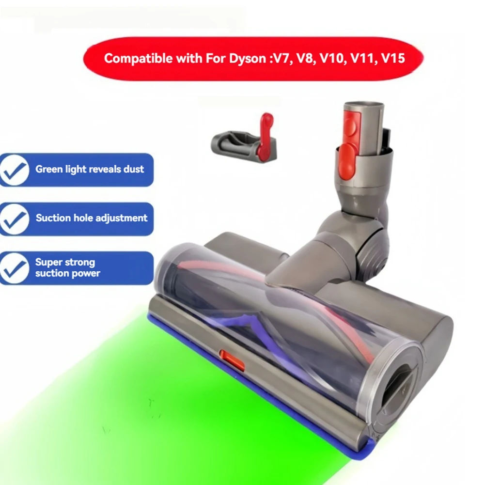 -A16I Многоповерхностная быстросъемная насадка с прямым приводом для Dyson V7, V8, V10, V11, V15 — идеально подходит для ковров и твердых полов (art.: 3920d0ccf192b) - 3920d0ccf192b