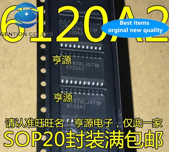 

5pcs 100% orginal new TPA6120A2DWPR TPA6120A2DWP 6120A2 amp chip SOP20 TPA6120