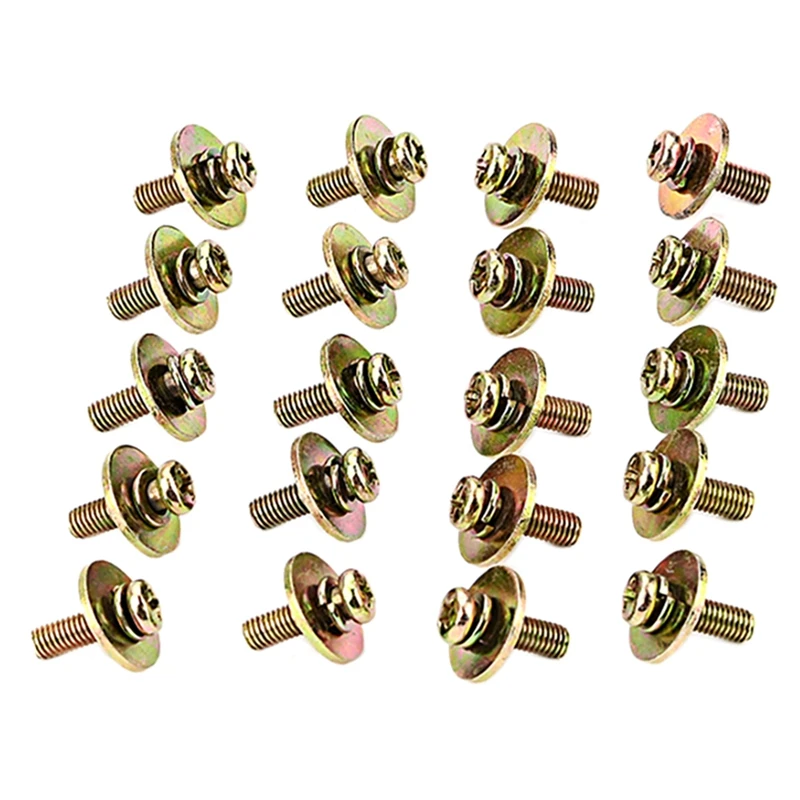 

Quality 20Pcs Metal Drum Set Lug Claw Hook Mount Screws Hardware For Snare Accessories