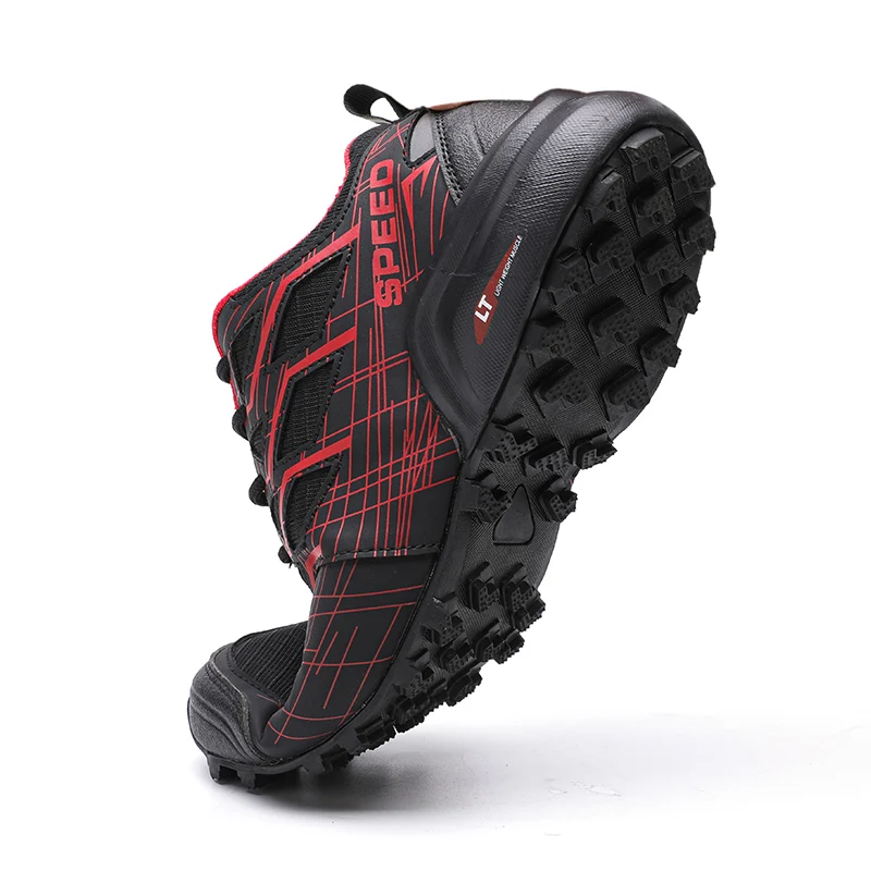 JIEMIAO Men Trail Running Shoes Non-Slip Breathable Tactical Army Boots Desert Training Sneakers Outdoor Off Road Trekking Shoes