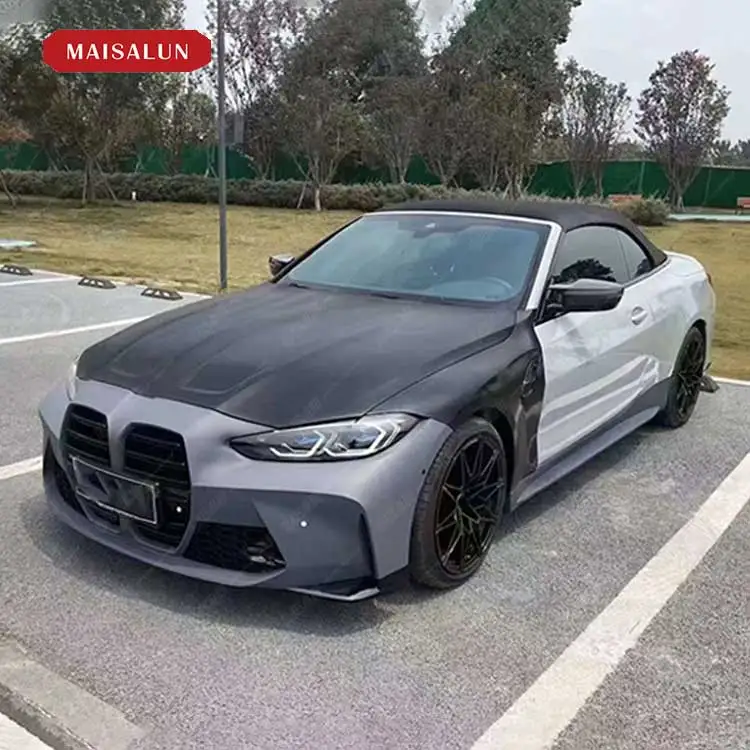 Высококачественный комплект кузова M4 широкого стиля для BMW 4 серии G22 G26 включает