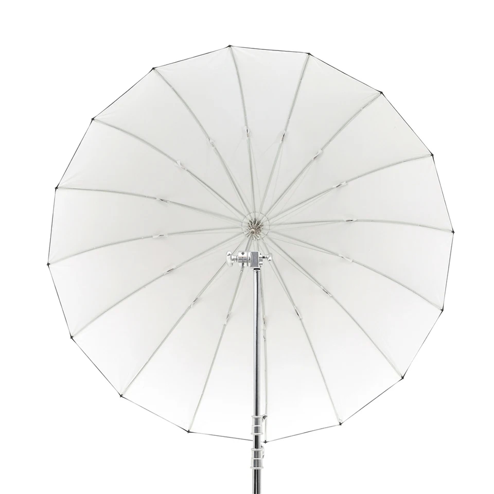Фото Зонт-рефлектор Godox UB-165W, 65 дюймов (165 см), параболический, черно-белый, для студийного освещения, с диффузорной тканью №3