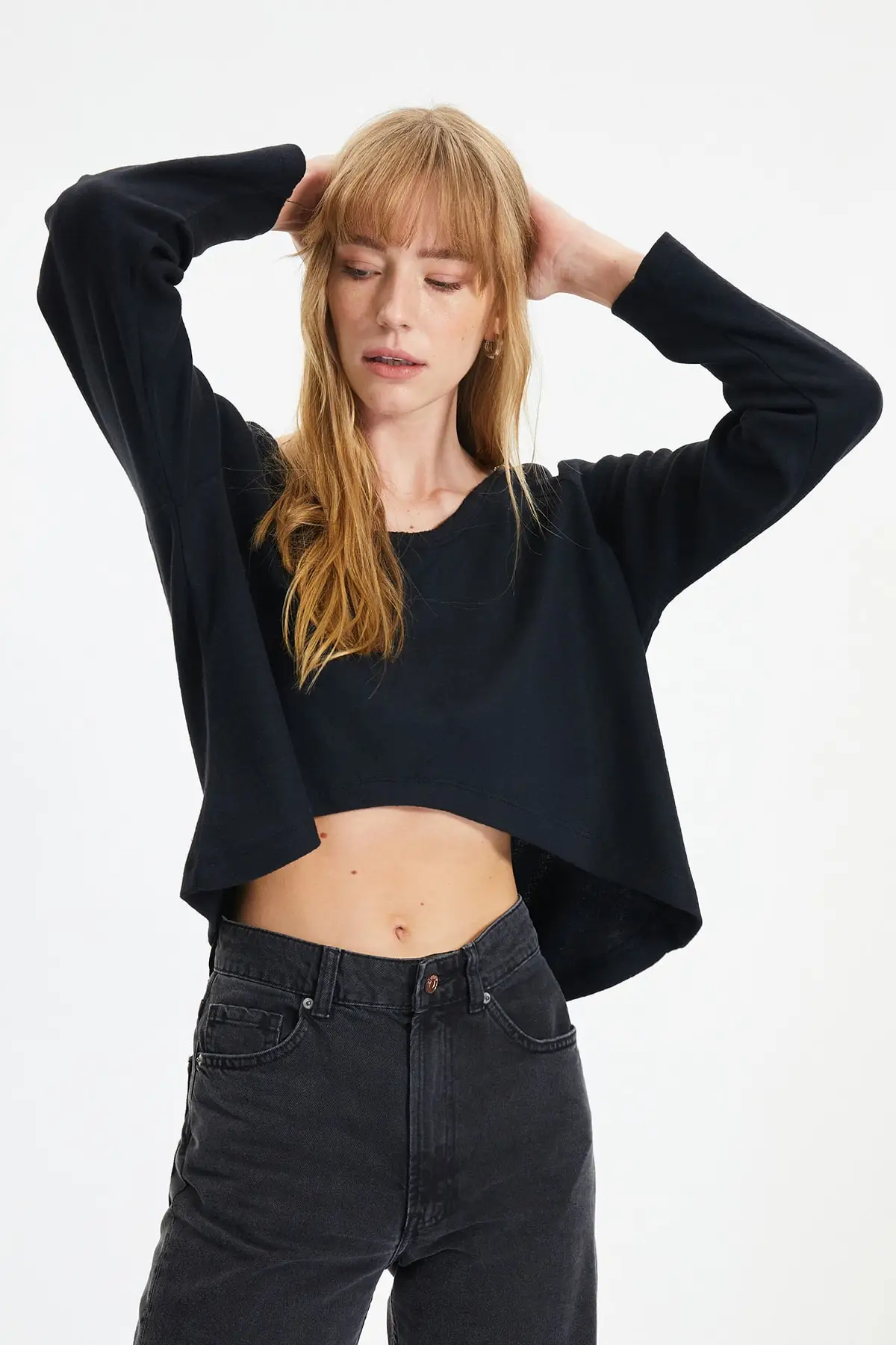 

Trendyol V Collar Ribana Knitted Blouse TWOAW22BZ0720