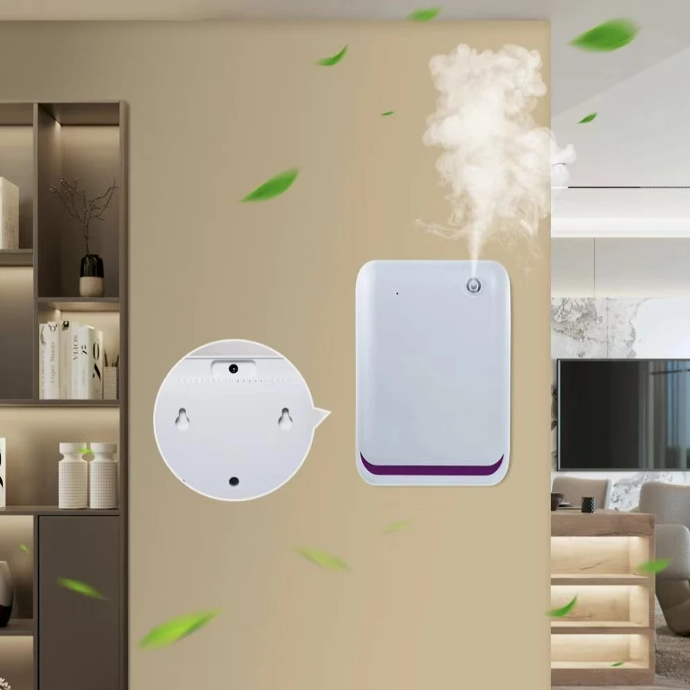 

500m³ Automatic Essential Oils Aromatherapy Diffuser Home Air Freshener Device Fragrant Scent Diffuser Electric Aromatic Oasis