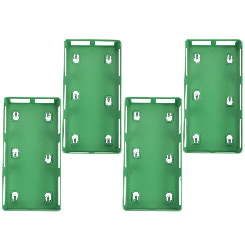 

4 Pcs Six-claw Suction Cup Wedding Car Flower Cage Frame Sucker Flower Brick Mud Holder Plastic Wedding Bouquet Holder