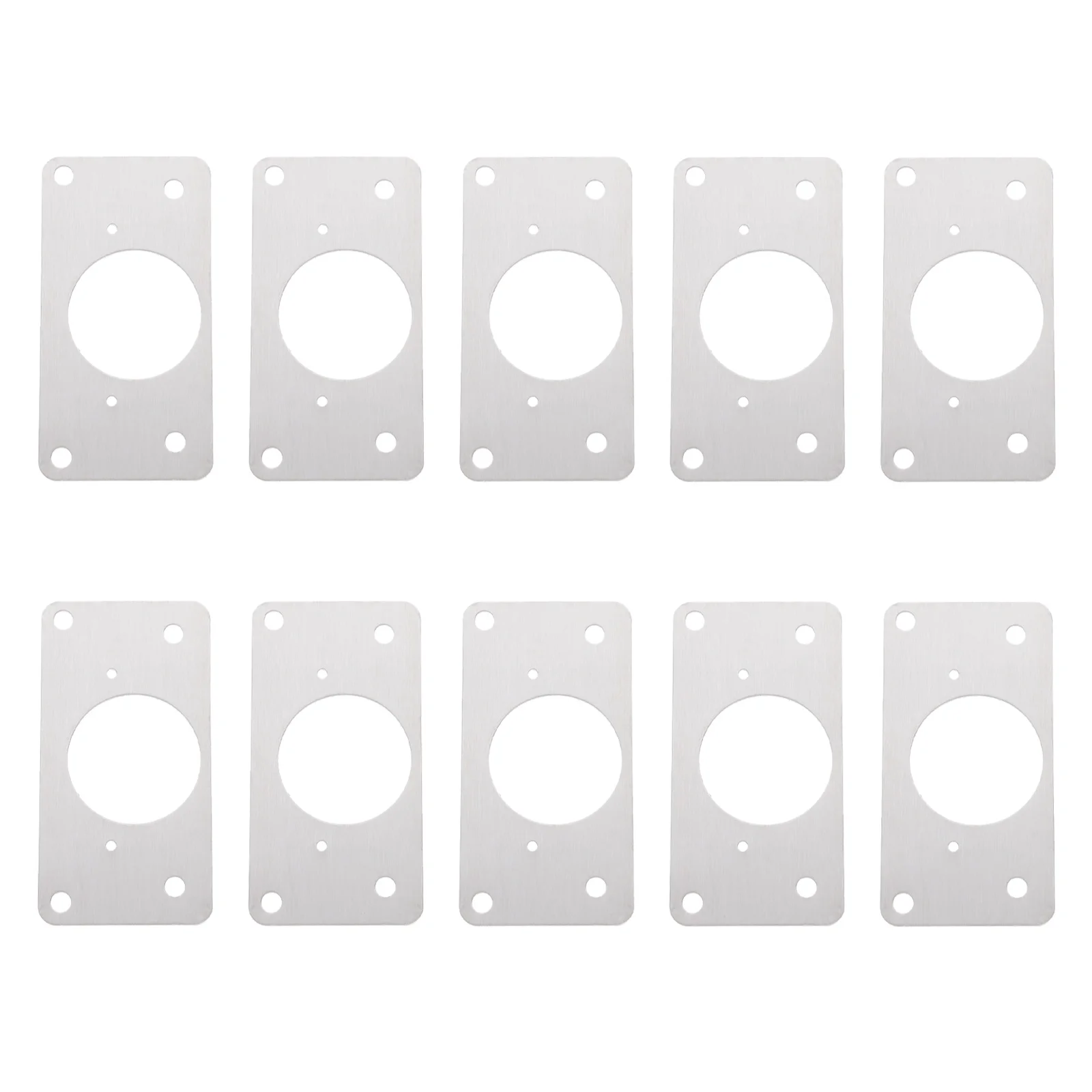 

20pcs Stainless Steel Cabinet Hinge Repair Plate for Furniture Shelves Cabinet
