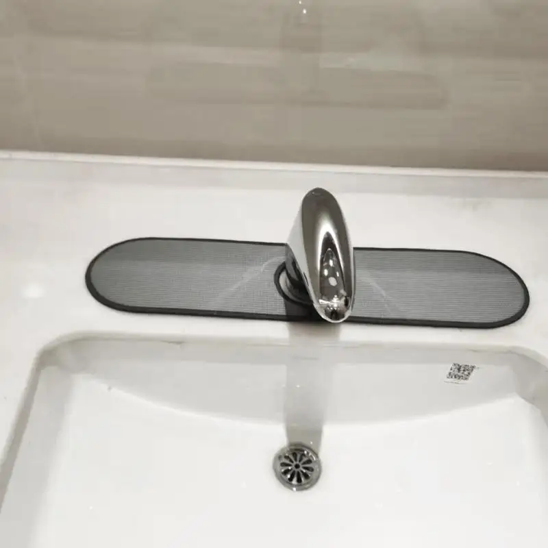 Абсорбирующий коврик для кухонного смесителя защита от брызг на раковину из