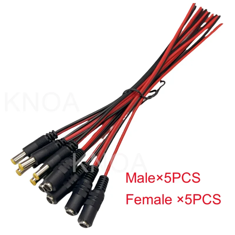 

Кабельные разъемы 5,5*2,1 мм 12 В постоянного тока для камер видеонаблюдения