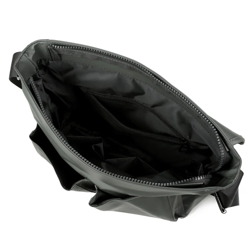 Fashion Men's Bag Waterproof Nylon Cloth Messenger Bag Men's Casual Business Bag Large Capacity Shoulder Crossbody Bag 2023 New