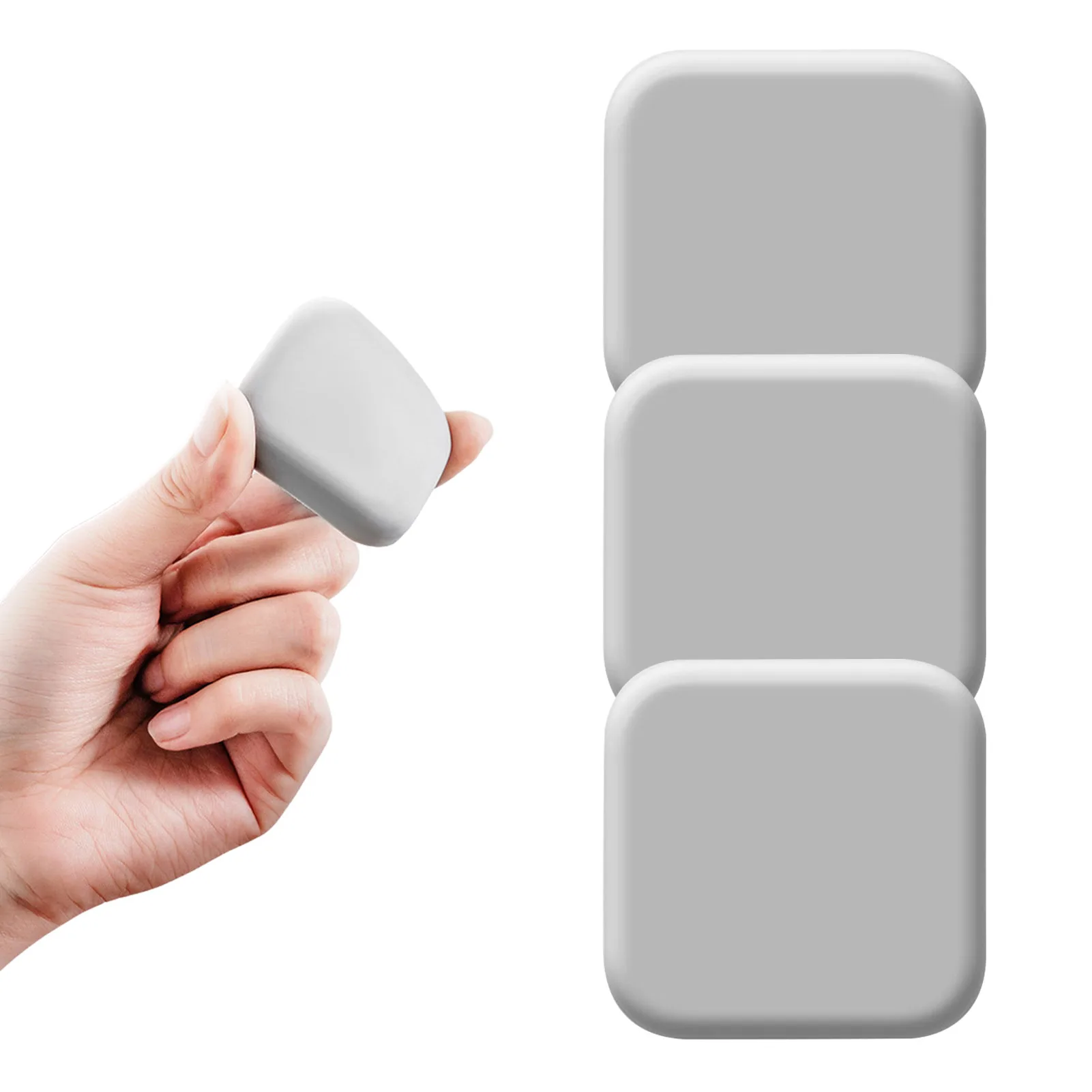 

Door Handle Stopper Self Adhesive Door Bumpers Buffers Shock Absorbent Anti Slam Door Buffers 3 Pack Door Handle Stopper For