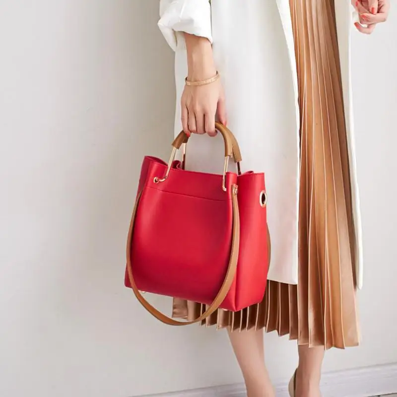 Women Leather handbag large capacity Woman Casual Tote Bag lady Messenger Shoulder Bag Brand design Big Totes bolsa black