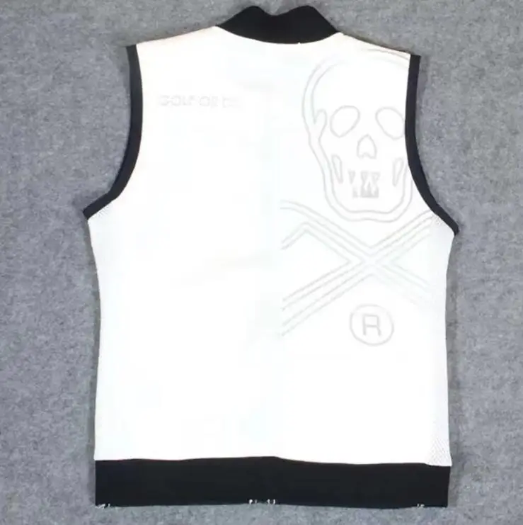 

Golf jacket man black and white windproof tv74
