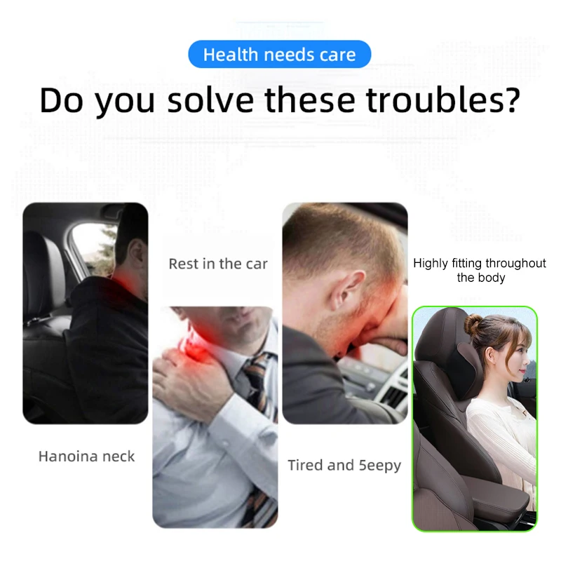 Автомобильная дышащая подушка для подголовника поддержка поясницы защита Recaro